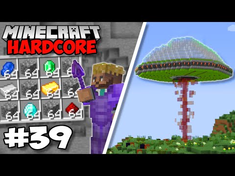 I Built An INSANE MINING OUTPOST in Minecraft 1.18 Hardcore (#39)