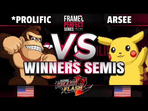 FPS5 Online - *Prolific (Donkey Kong) vs. Arsee (Pikachu) - Super Smash Flash 2 Winners Semis