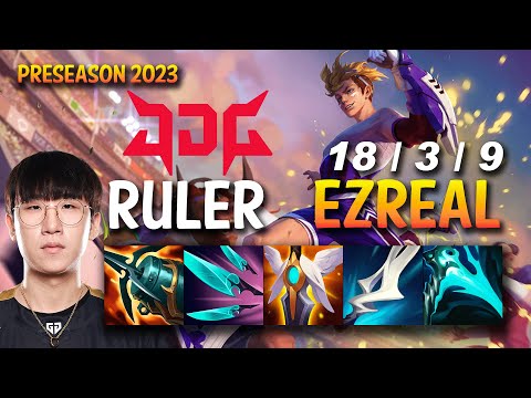 JDG Ruler EZREAL vs ZERI ADC - KR Ranked