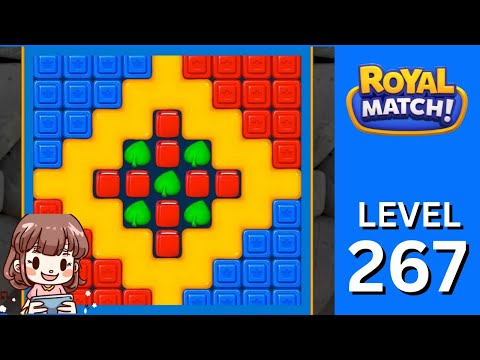 Royal Match Level 267 Walkthrough Solution 👑⚜️