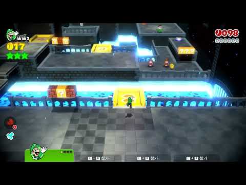 Super Mario 3D World (Switch) 5-3 Itemless Speedrun - Time: 4 (TWR)