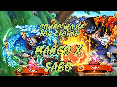 COMBO WAJIB TOP GLOBAL ARENA MARCO X SABO - OCEAN SAGA MOBILE