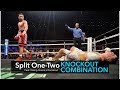 Garcia Knockout Boxing Sequence | Boxing Tutorial Split Jab - Cross KO