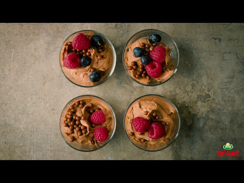 Arla Köket – En godare chokladmousse