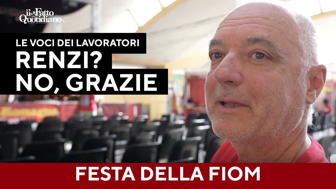 "Renzi, no grazie". Le voci dalla festa Fiom di Bologna