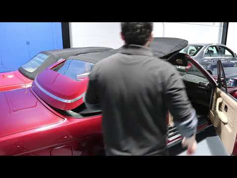 1991 BMW 325i E30 Cabrio  | Soft Top Open and Close | Operation & Procedure