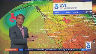 Cool and breezy Friday with warmer, drier conditions this weekend