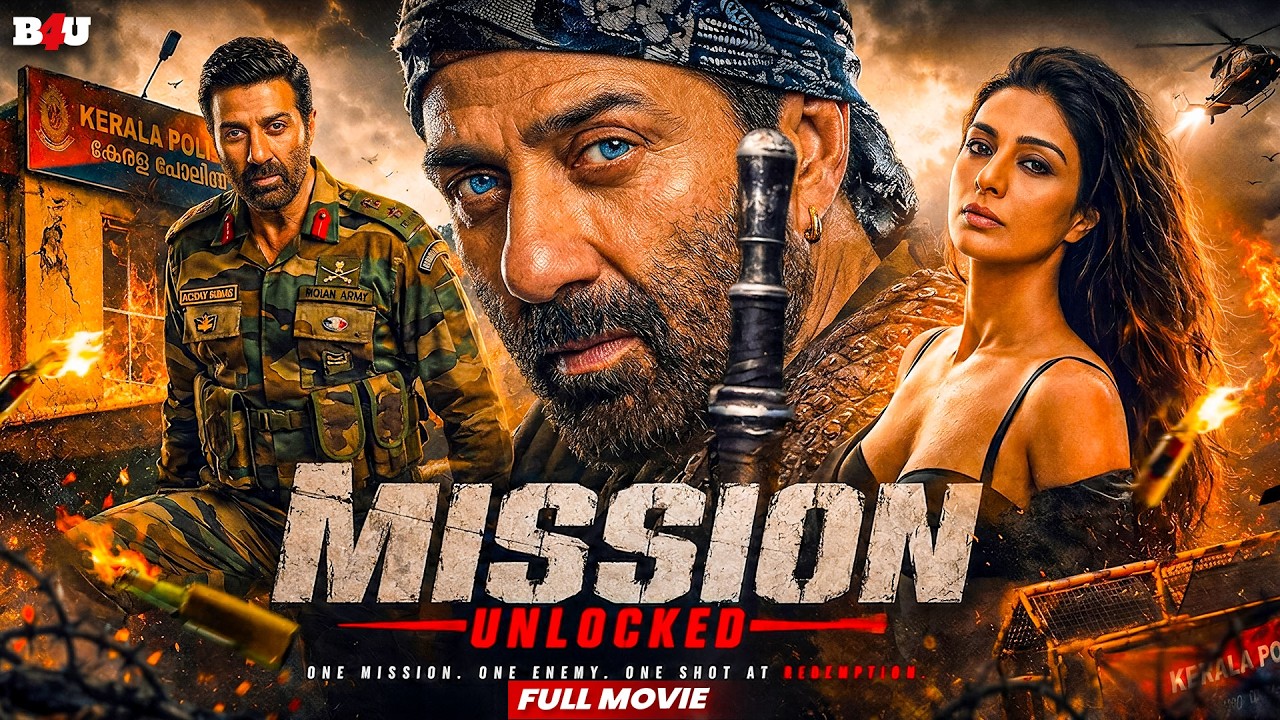 MISSION HINDI FULL MOVIE (HD) - SUNNY DEOL BLOCKBUSTER ACTION HINDI MOVIE - KHUDA KASAM HINDI MOVIE