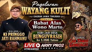 Download lagu PAGELARAN WAYANG KULIT GAGRAK JAWA TIMURAN /// KI PRINGGO JATI RAHMANU || Lawak cak TAWAR GOZALES mp3