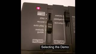 Video thumbnail for Casio Sk 8 sampling Keyboard ROM Pack demonstration RO-555 by masters of trash