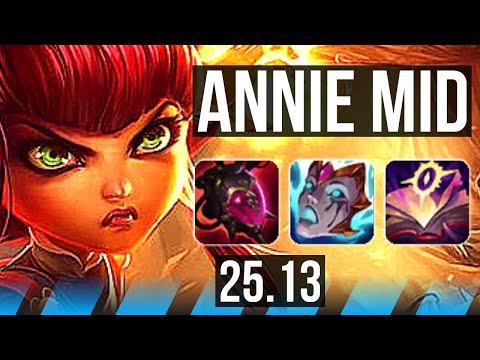 ANNIE vs CORKI (MID) | KR Master | 25.13