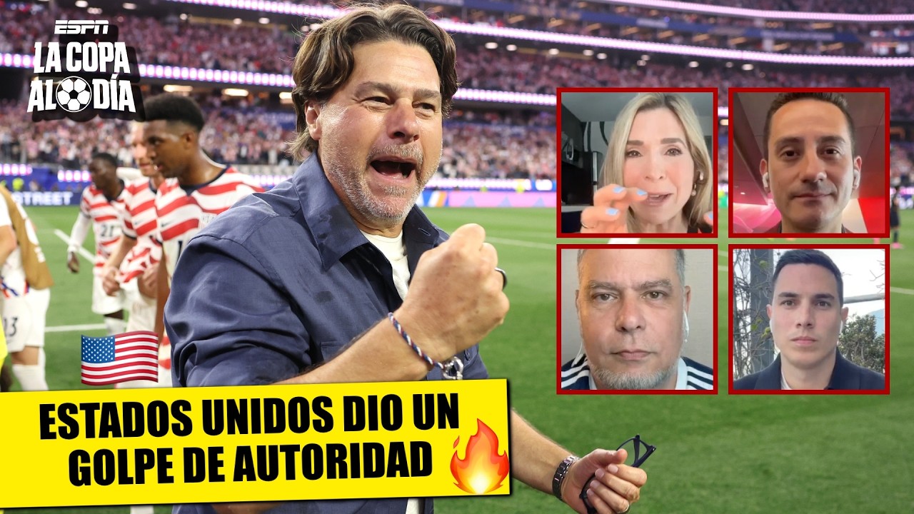 FUE SORPRENDENTE cómo ESTADOS UNIDOS PASÓ por ENCIMA a PARAGUAY en DEBUT de MUNDIAL | La Copa al Día