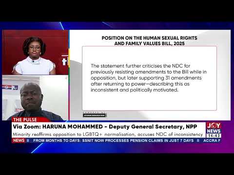 Anti-LGBTQ+ bill: The NDC and President Mahama lack principle and cannot be trusted, Haruna Mohammed