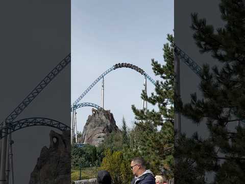 Blue fire megacoaster - Europa park #europapark #bluefire #themepark