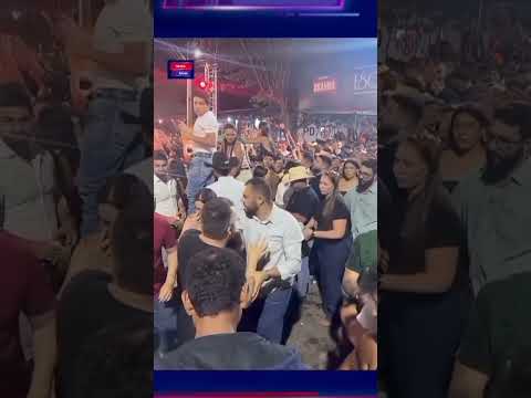 Confusão é registrada durante uma Live do cantor Gusttavo lima em Bela Vista de Goiás