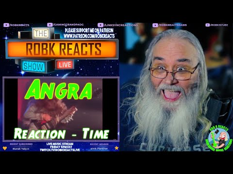 Angra Reaction - Time (Official) - First Time Hearing - Requested