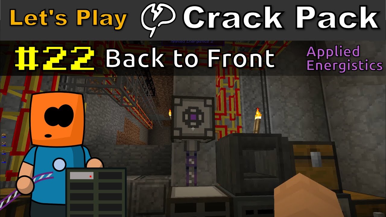 Minecraft - CrackPack #22 | Back to Front with Applied Energistics