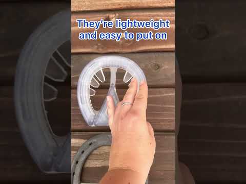 EasyCare EasyShoe 3D Composite Glue-On Horseshoe