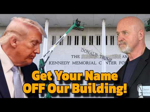 Judge Orders Trump's Name to be REMOVED from Kennedy Center!
