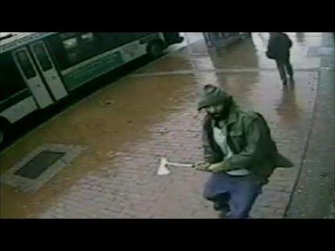 New York City ax assault by 'self-redicalized' attacker