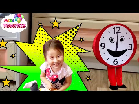 Серия 9. мисс Томирис и часы. Знакомство со временем. Развивающий мультик для детей.