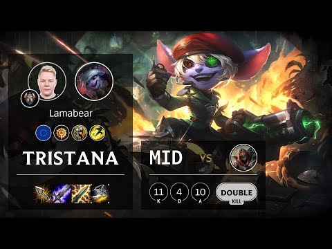 Tristana Mid vs Zed - EUW Challenger Patch 10.3