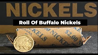 Unsearched Roll Of Buffalo Nickels!