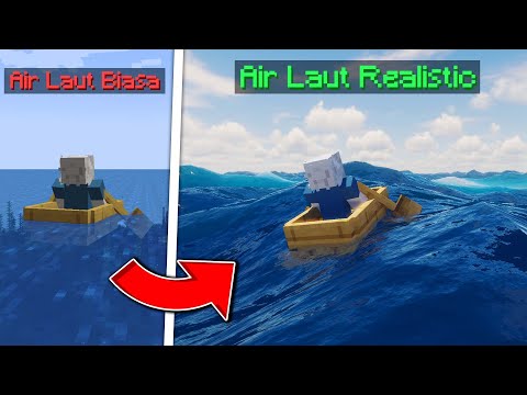 THIS IS A VERY REALISTIC MINECRAFT SEA WATER!!