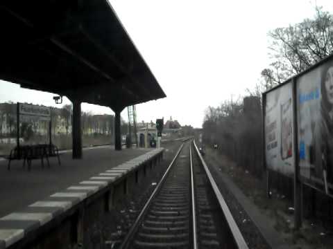 Führerstandsmitfahrt S-Bahn Berlin Wannseebahn Teil 1  Schöneberg -  Lichterfelde West