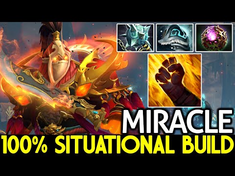 MIRACLE [Ember Spirit] Situational build Vs Broodmother Mid Dota 2