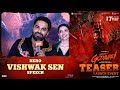 Vishwak Sen Speech at Teaser Launch Event | Krishna Chaitanya | Yuvan Shankar Raja | S Naga Vamsi