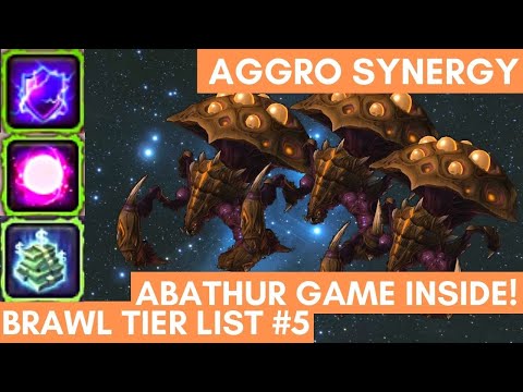 UNLEASH THE ROACHES - 1V3 ABATHUR Weekly Brawl Tier List [Starcraft 2 Direct Strike]