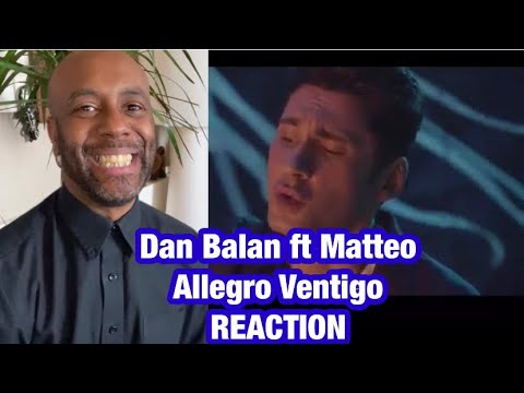 Dan Balan - Allegro Ventigo (feat. Matteo) * official video 2018 | 🇬🇧 REACTION |