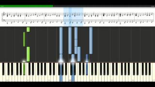 Keane - On a day like today [Piano Tutorial] Synthesia