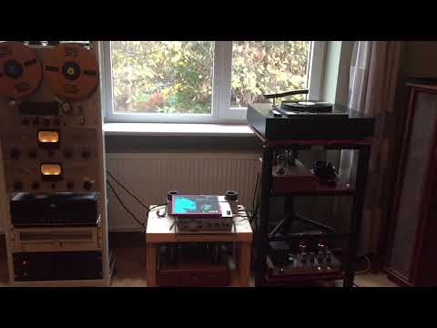 Ampex 350, SE 845, Tannoy Westminster,  Billy Holiday tribute STS master tape