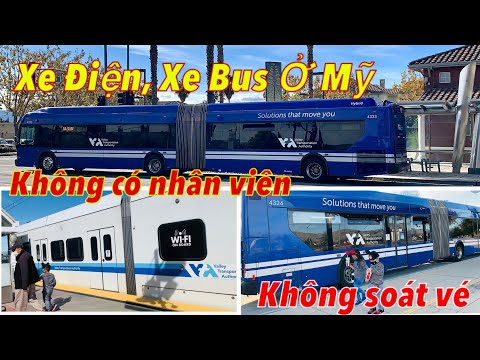 Ônibus Chia Sẻ Xe, Xe Điện Ở Mỹ như thế nào