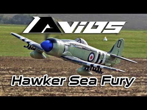 Avios Hawker Sea Fury 1200mm - HobbyKing Product Video