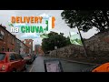 TRABALHANDO De DELIVERY Na CHUVA DUBLIN IRLANDA