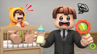 Download lagu ROBLOX Brookhaven 🏡RP: HELP! Dad Turned Into A BABY! | Roblox Jack mp3