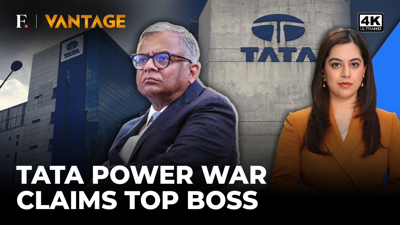 Tata Trusts vs Tata Sons: Chandrasekaran Resigns Amid Differences With Noel Tata | Vantage | 4K