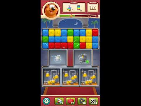 Toon Blast Level 3445 - NO BOOSTERS 🐻🐺🐱 | SKILLGAMING ✔️