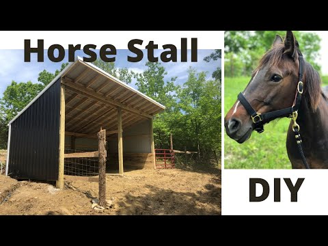 , title : 'HORSE BARN TOUR: How to build a 2 horse stall for under $1700! DIY+TUTORIAL'