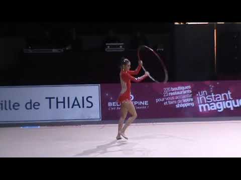 Jelizaveta GAMALEJEVA (LAT) hoop - 2013 Thiais AA