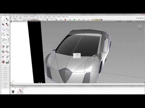 Autodesk Alias Design - Lesson1 - Part 9 - Manging your scene with layers