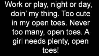Open Toes by Katharine McPhee Lyrics