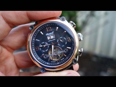 Ingersoll cimarron automatic watch,in6907rbk, review