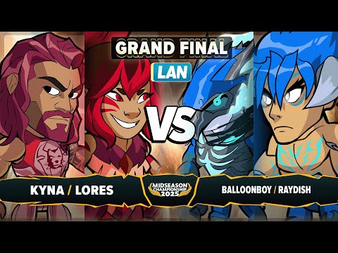 Kyna & Lores vs Raydish & BalloonBoy - Grand Final - Midseason Championship 2025 - LAN 2v2