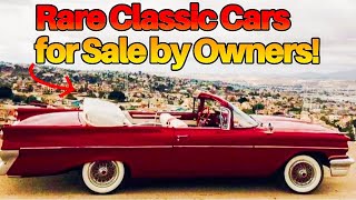 Top 10 Classic Cars for Sale by Owners on Craigslist Now!