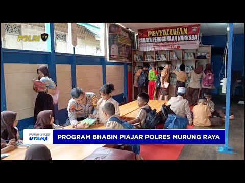 BHABINKAMTIBMAS POLRES MURUNG RAYA MELAKSANAKAN PROGRAM BHABIN PIAJAR
