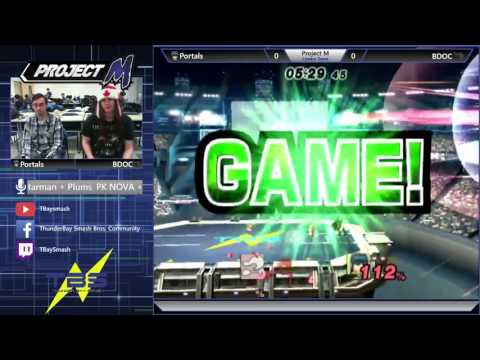 Portals (Marth) Vs BDOC (G&W)- Project M Losers Semi's